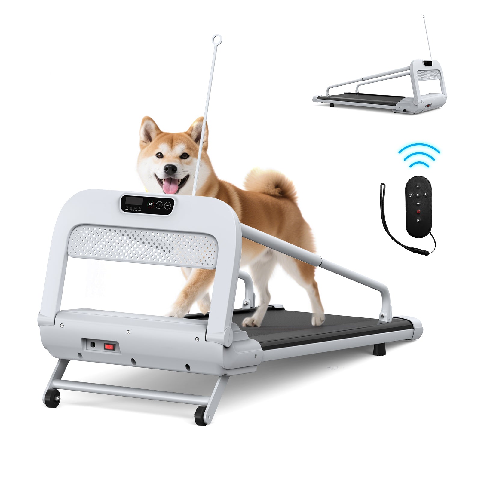 New Quiet Smart Pet Treadmill, Adjustable Speed, Perfect For Small-Medium Dogs