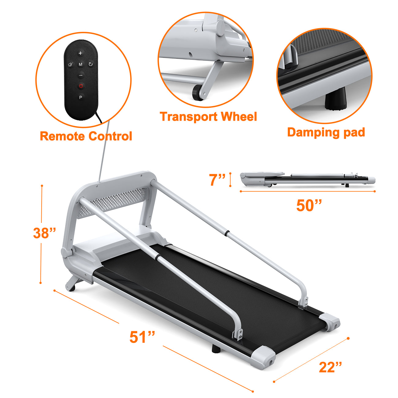 New Quiet Smart Pet Treadmill, Adjustable Speed, Perfect For Small-Medium Dogs