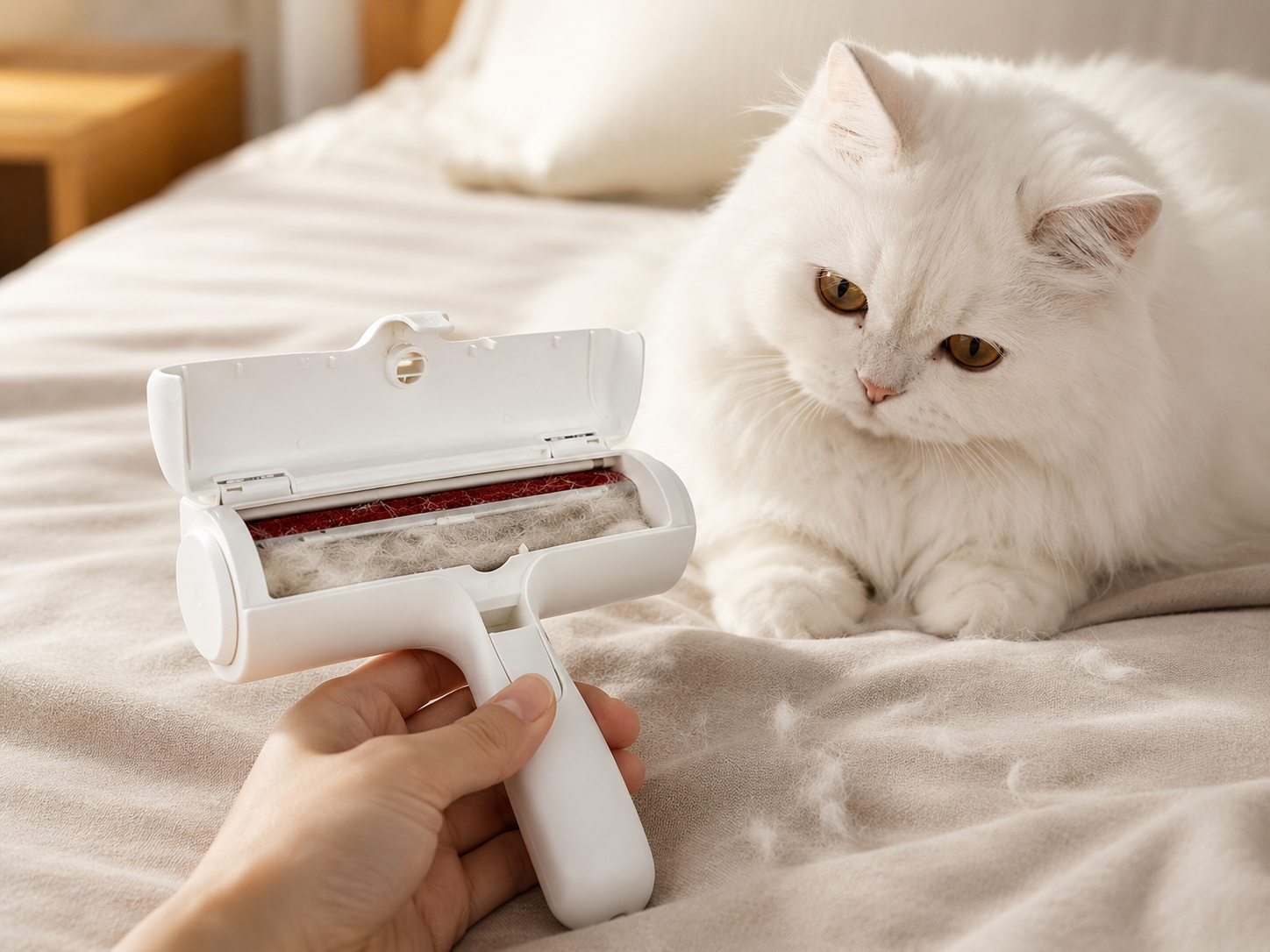 Remove pet hair